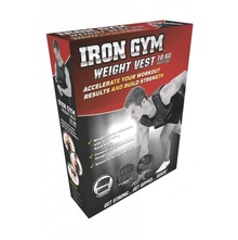 IRON GYM® WEIGHT VEST prsluk 10 KG, reguliranje težine